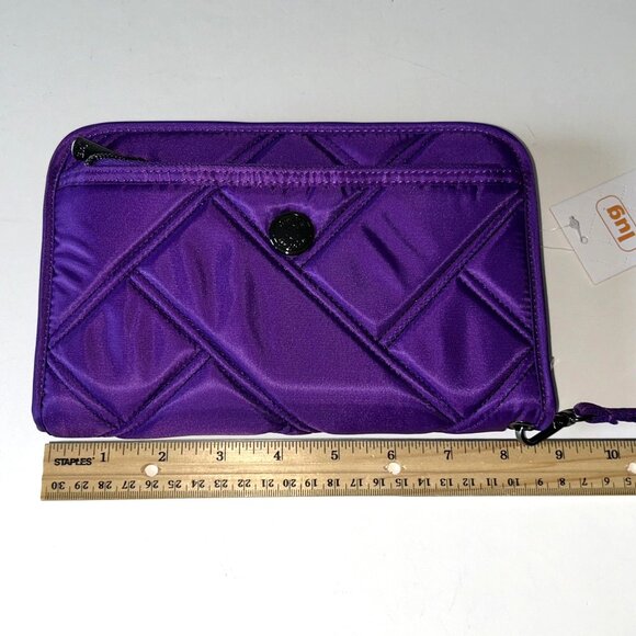 Lug Zeppelin 2 RFID Wristlet Wallet Grape Purple - Picture 9 of 11